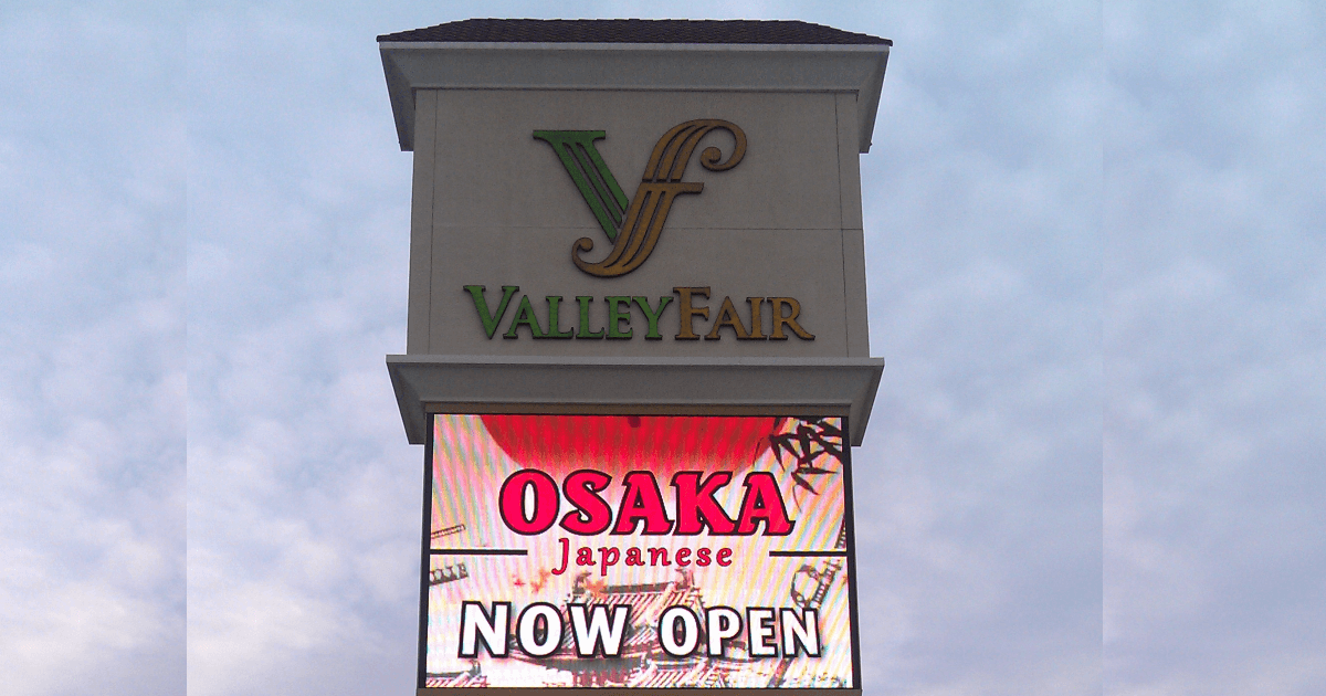 Valley Fair Sign